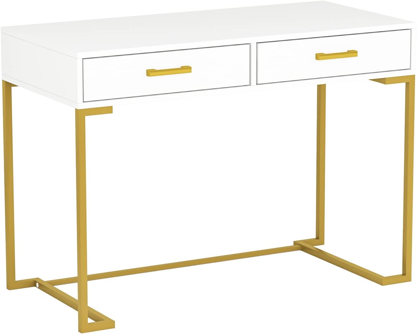 40" Computer Writing Desk with 2 Drawers